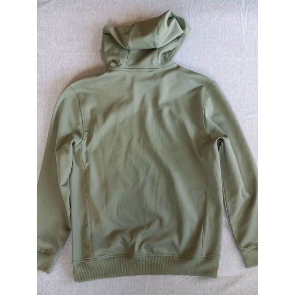 Russell Men Medium 38-40 Fleece‎ Hoody Drawstring Sweater Military Green Jacket - Picture 11 of 12